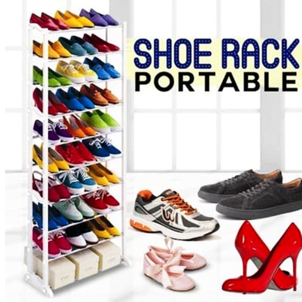 FM - Rak Sepatu Serbaguna Amazing Portable 10 Susun Shoes Rack