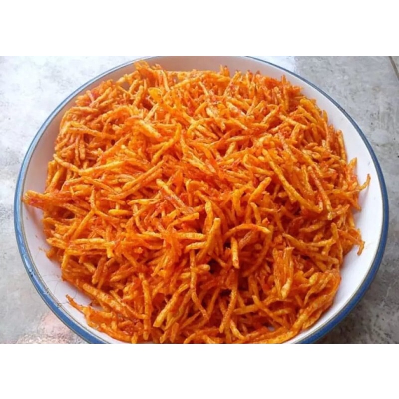 

KENTANG GORENG MUSTOFA 100GR / KENTANG GORENG MUSTOFA MIHAJI / KENTANG GORENG KERING BALADO ASLI CIANJUR RAOS PISAN