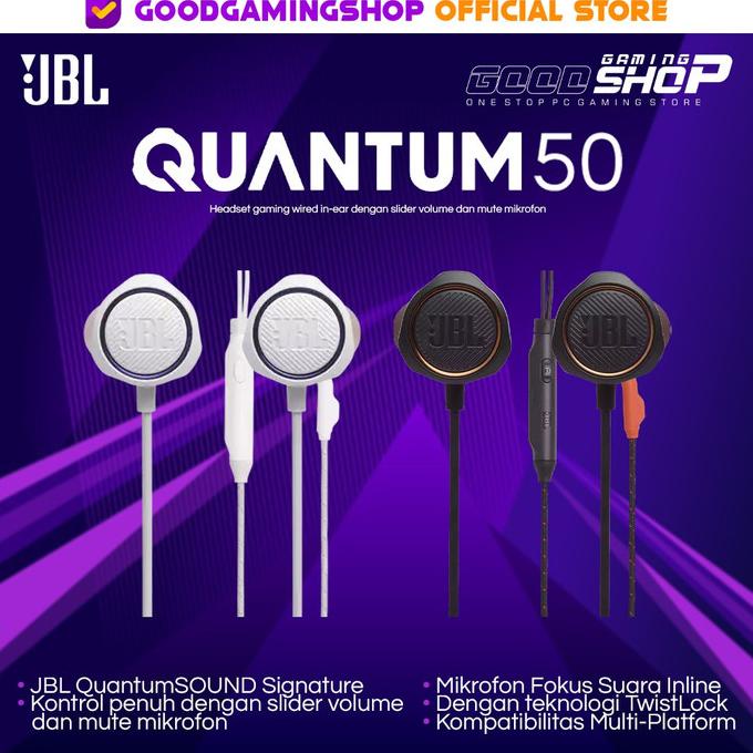 Jual JBL Quantum 50 Gaming Earphone Indonesia