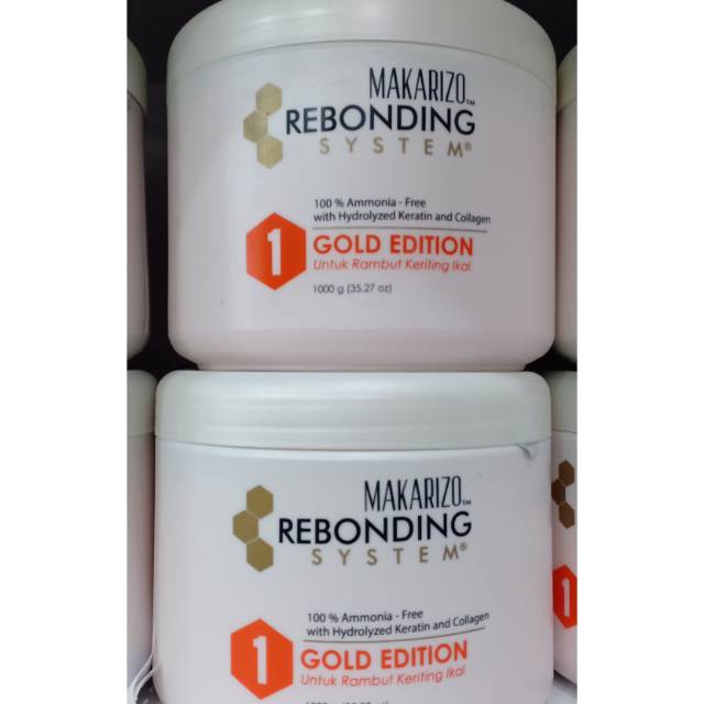 Makarizo obat rebonding 1kg gold edition