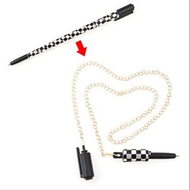 Alat sulap gimmick | PEN TO NECKLACE