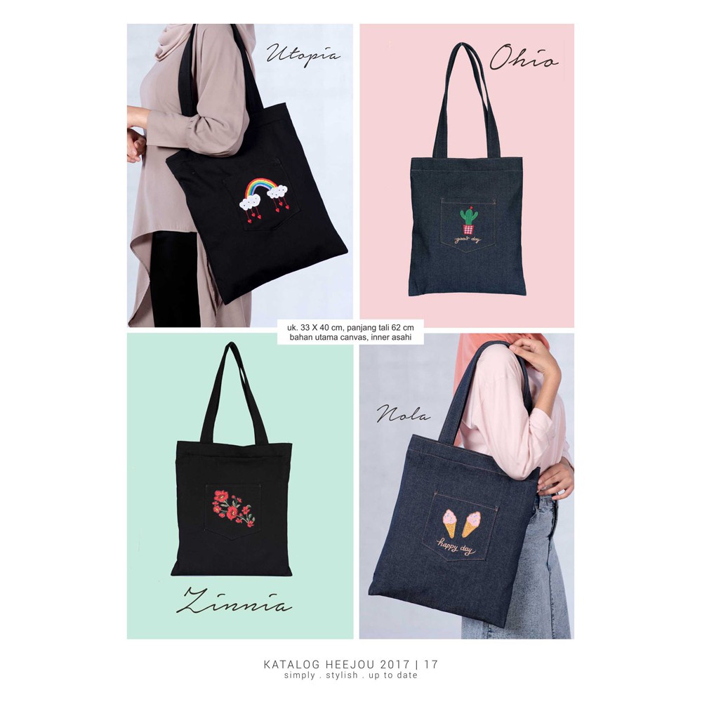 30+ Ide Tote Bag Kuliah Wanita