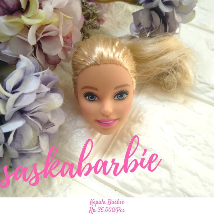 Kepala Barbie / Doll 11.5 inch / Boneka / Original Mattel
