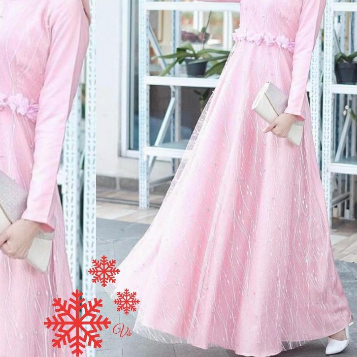 ☈ (REPETAN) MAXI ALOSIA MAXI 7 WARNA BRUKAT GLITTER MUTIARA MEWAH ➳