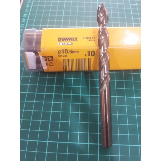 Mata Bor HSS Pilot 10,5mm DEWALT