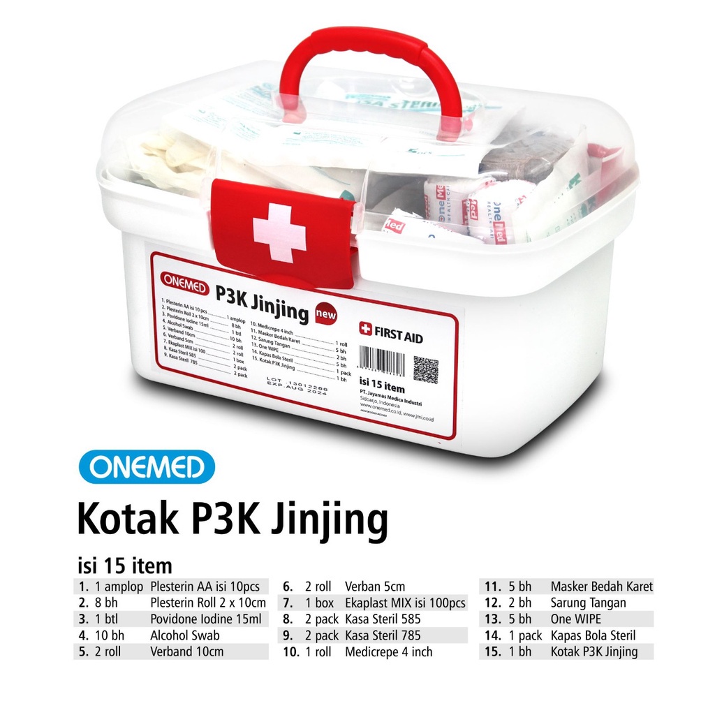 Kotak P3K Plastik Jinjing Onemed OJ2