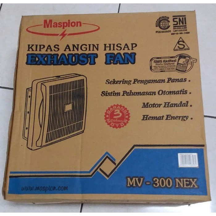 Exhaust Fan Maspion MV 300 NEX (12 Inch)