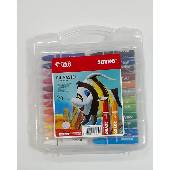 

CRAYON OIL PASTEL TITI 24 WARNA | STATIONERY | ATK | KRAYON