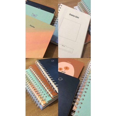 

[ DAISYSTORE ] Notebook hard cover line / plan / blank paper