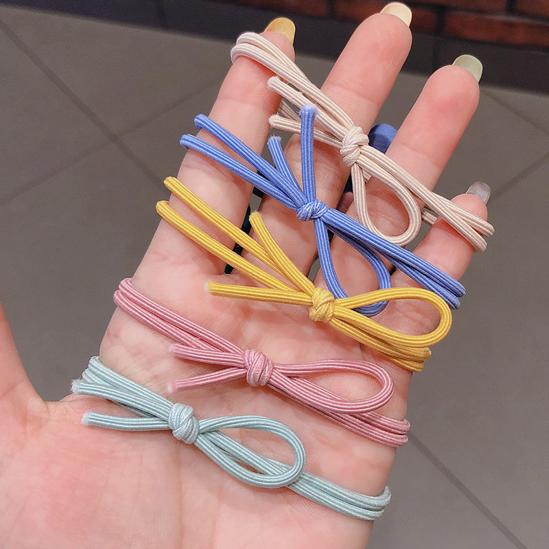 Korean Simple Flower Hair Ring Ins Popular Sun Flower Hair Rope Rubber Band Head Tie