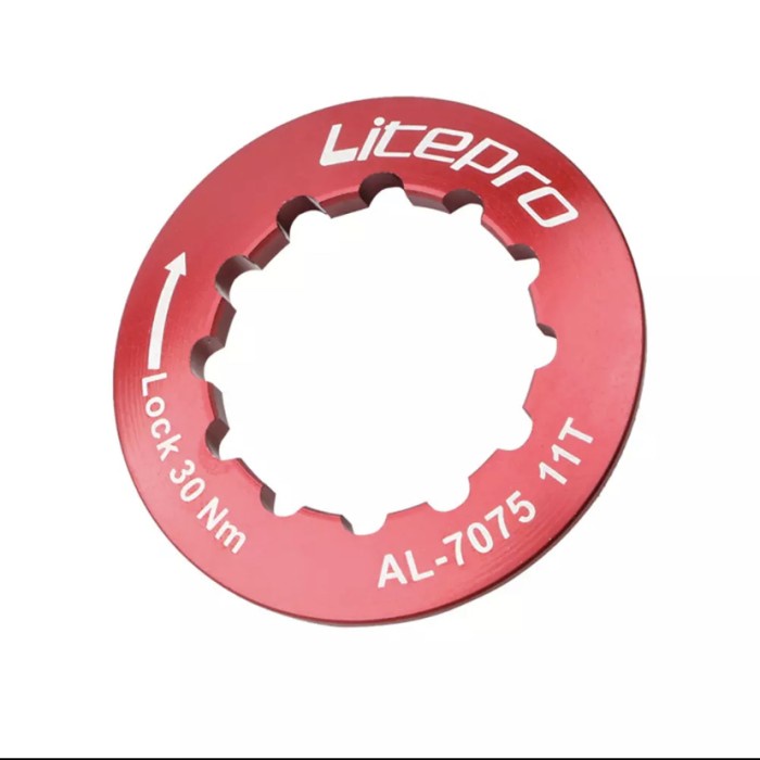 Penutup pengunci Sprocket LITEPRO lockring Sprocket