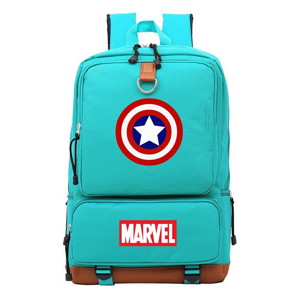 Tas Ransel Anak Laki Laki Tas Ransel Sekolah SD SMP Marvel Captain America