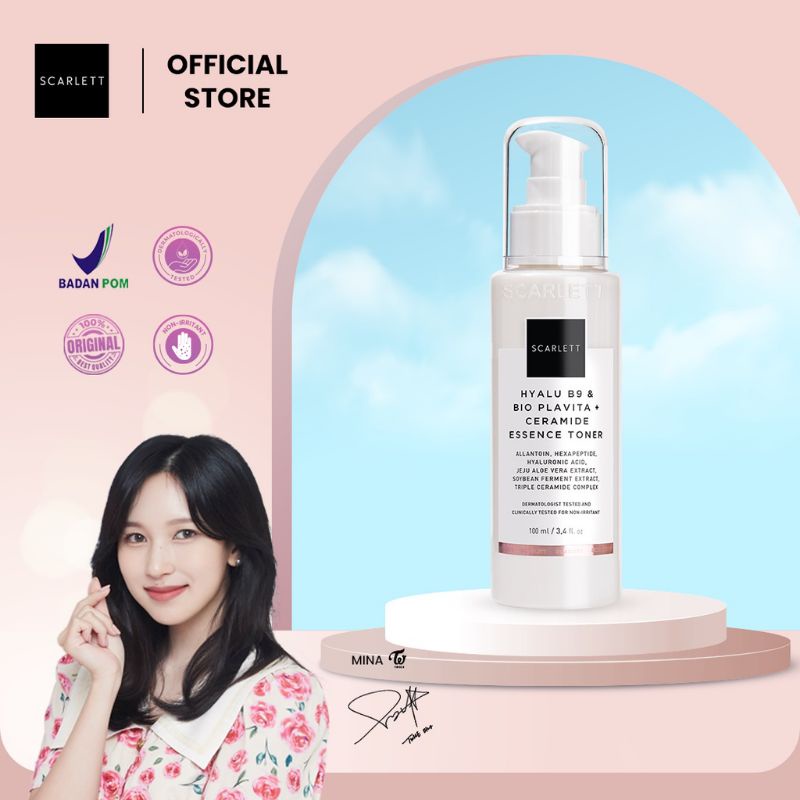 Scarlett Whitening Hyalu Essence Toner 100ml