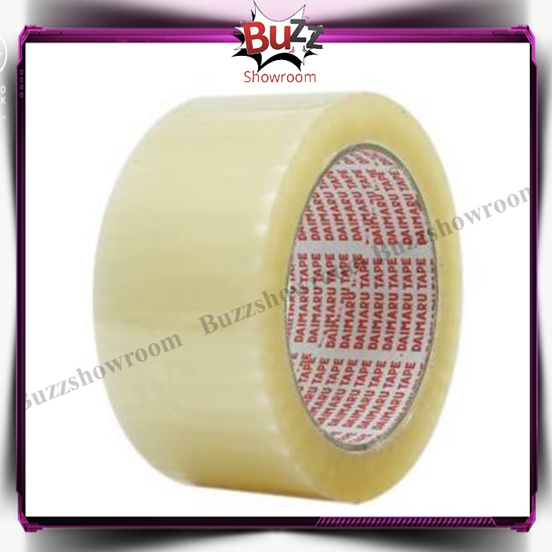 Lakban daimaru 2 inch opp 48 mm x 90 yard bening