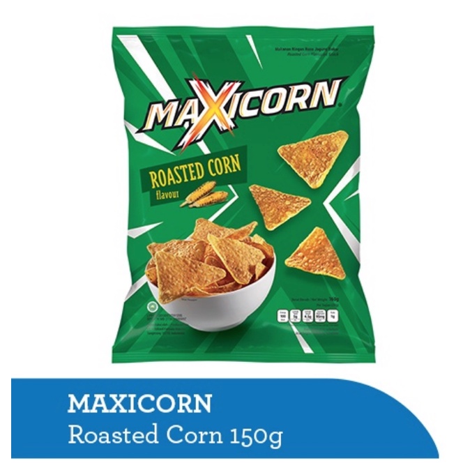 

MAXICORN MAXI CORN KERIPIK TORTILLA ROASTED CORN 160 GR