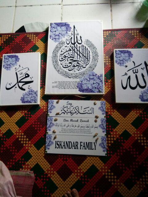 Kaligrafi White Shabby