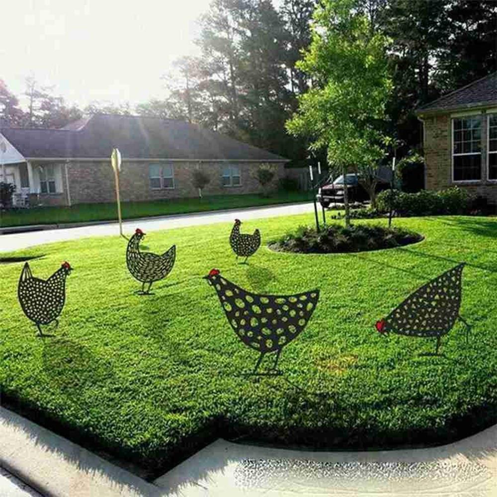 [Elegan] Bird Repeller Bird Expelling Backyard Perlengkapan Taman Pertanian Burung Scarer Crops Perlindungan Paskah Dekorasi Rumput Decor