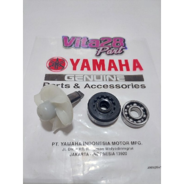 kipas seal Waterpump plus lahar bering Sil Water Pump Radiator Yamaha Jupiter MX King Vixion New Old