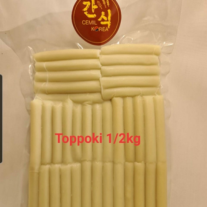 

Instant-Camilan- Topoki / Topokki / Tteokbokki / Rice Cake 500Gr -Camilan-Instant.