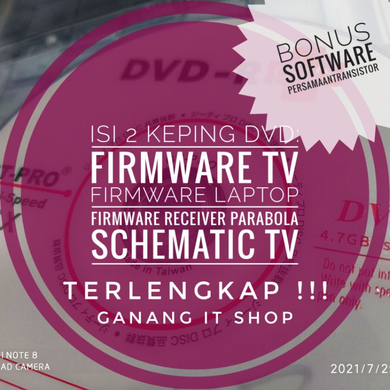 Skema TV Firmware TV Laptop Receiver Parabola terlengkap