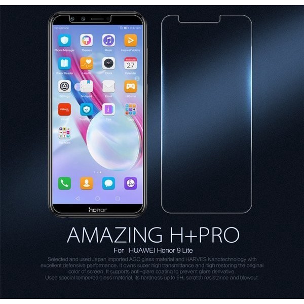 Tempered Glass H Plus Pro Huawei Honor 9 Lite / Youth Edition Original