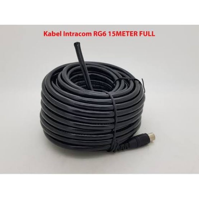 Intracom Kabel Antena + Jek TV 5C / Coaxial Cable + Connector  TV