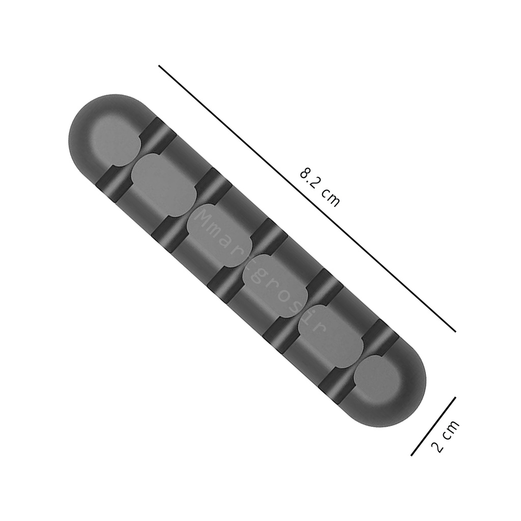 Penata Kabel / klip kabel silikon / pengatur kabel