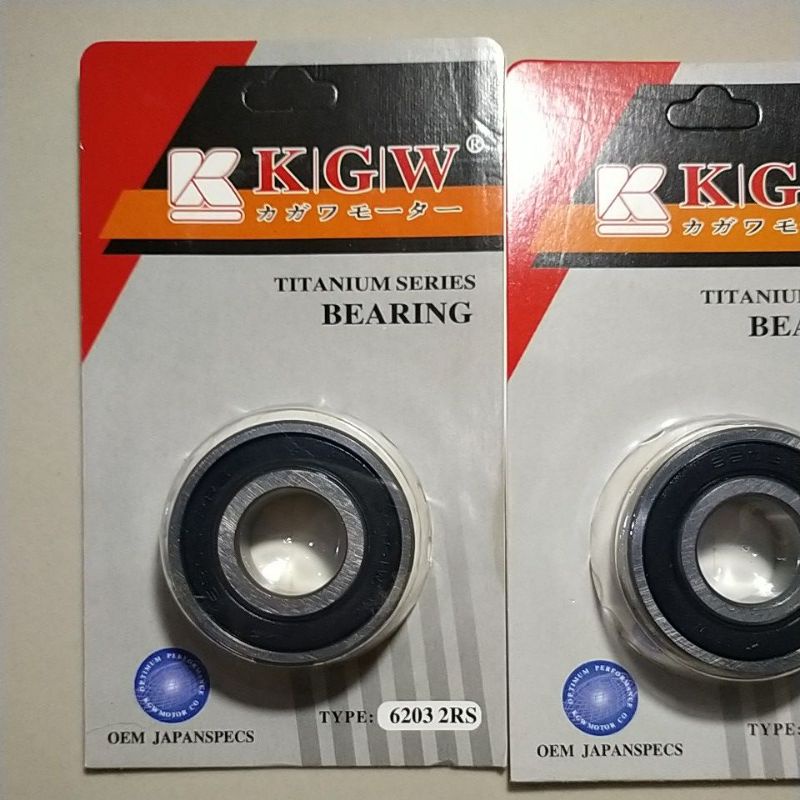 bearing 6203-2RS kgw