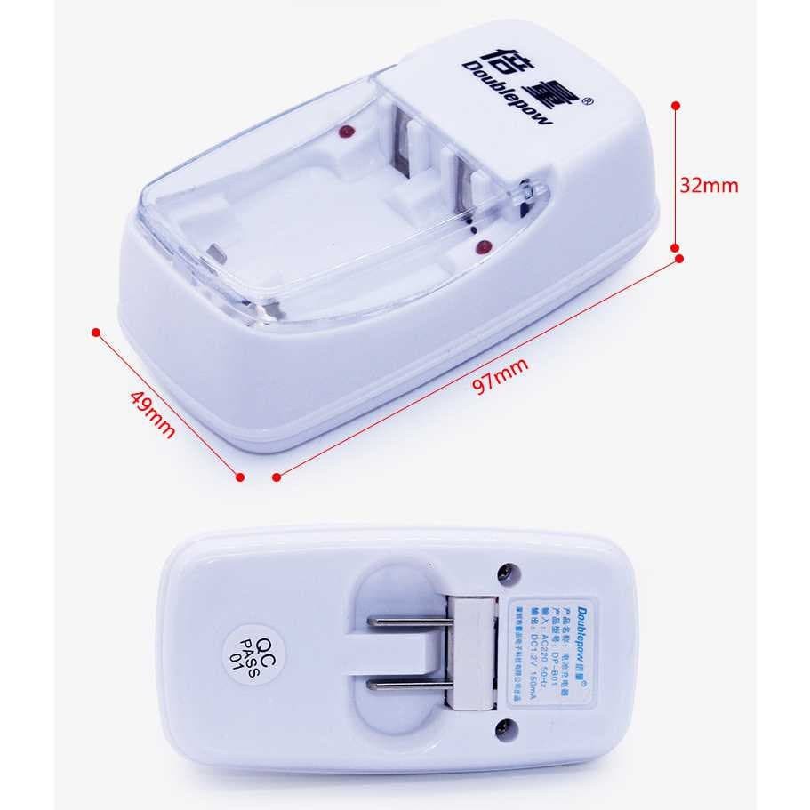 Charger Cas Baterai Battery Portable 2 slot AA AAA Recharge DPB01