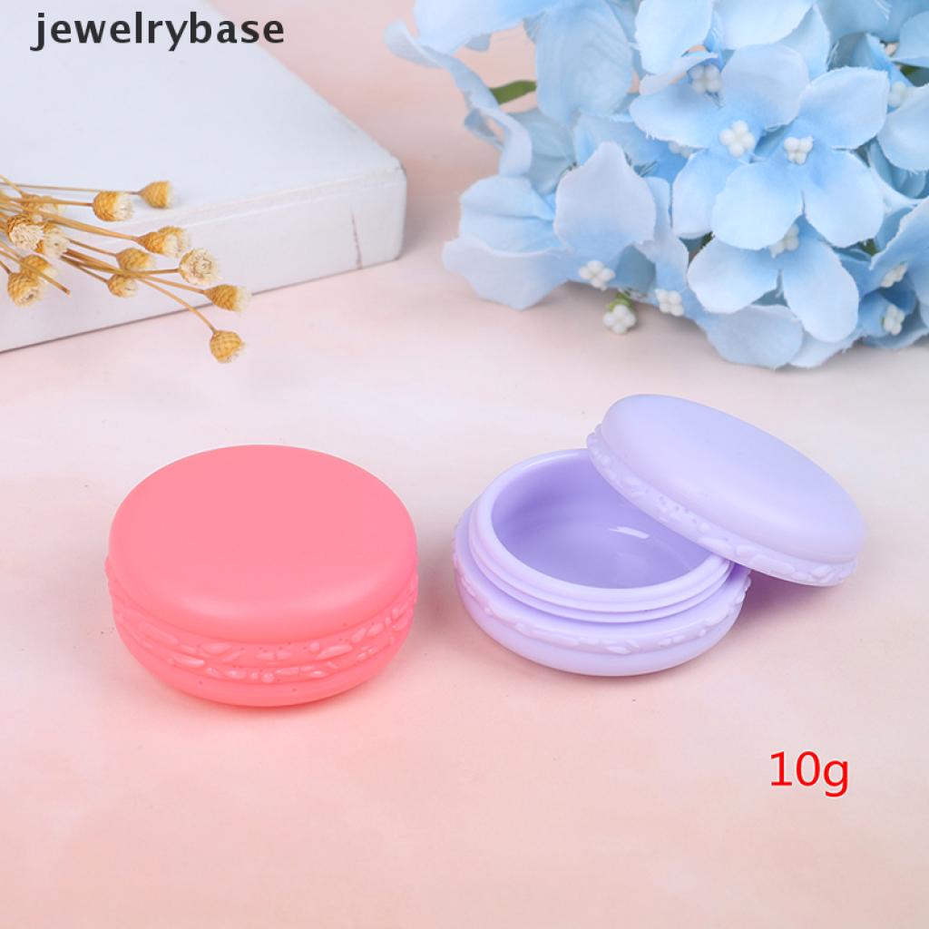 Botol Jar Wadah Kosong Bahan Plastik Warna Permen Ukuran 10g Untuk Krim Lotion Kosmetik