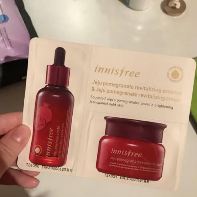 Giveaway Sample Skincare Innisfree