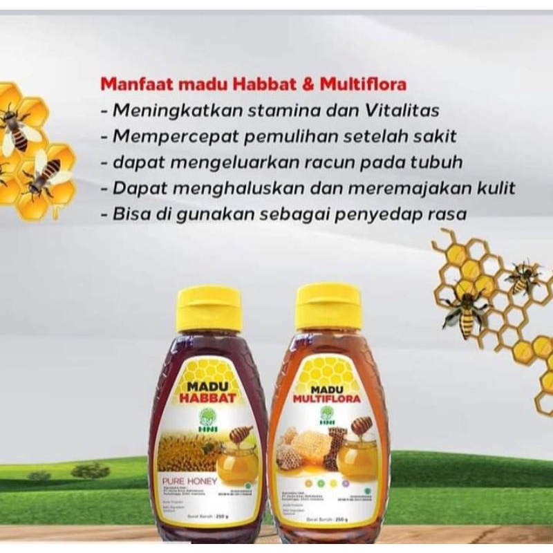 

Madu Habbat dan Multiflora