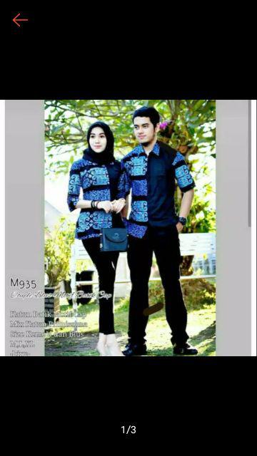 Maura Couple - Sania Ruffle Batik Couple Ori Ndoro Jowi Dnt Garansi Termurah Shopee