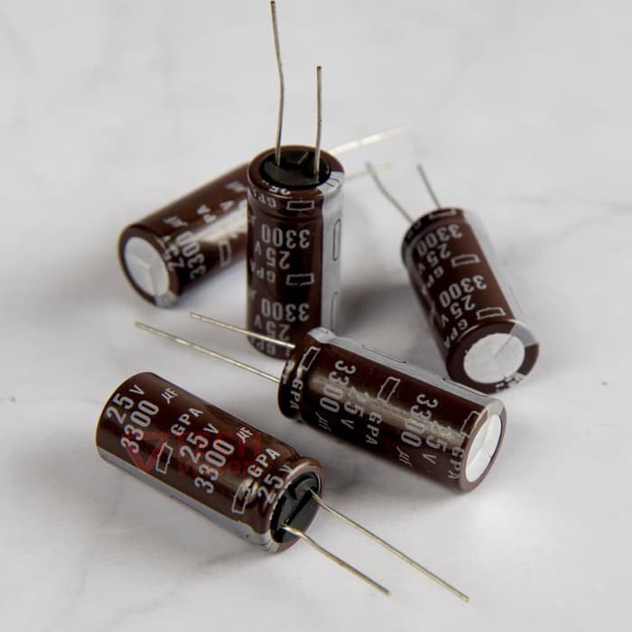Kapasitor Elco 3300uf - 16v 3300uf16v 3300uf/16v Capacitor