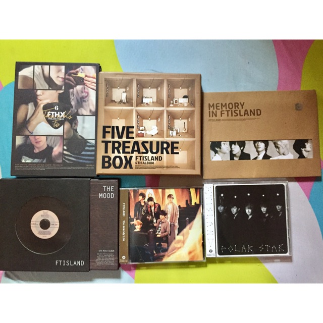 FTISLAND Album Five Treasure Box - The Mood - Memory in FT ISLAND - FTHX - Polar Star