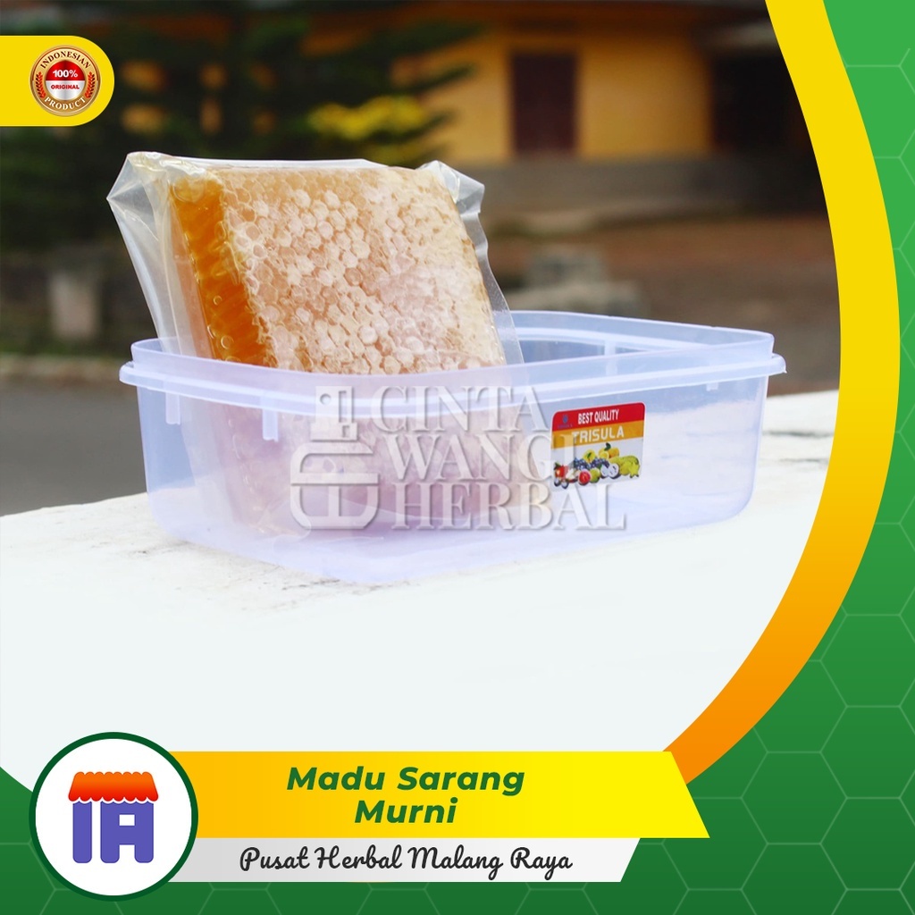 

MADU SARANG ASLI MURNI ALAMI SARANG MADU RAW HONEY Asli Raw Honey Madu Mentah Madu Melifera Honeycomb Madu Ricis Healthy Food Cinta wangi herbal