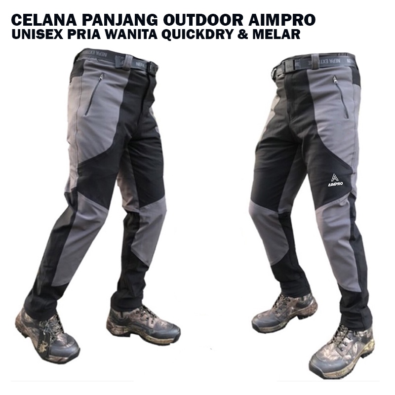 Celana Outdoor Celana Hiking Celana Gunung Celana Quickdry Celana Sepeda AIMPRO