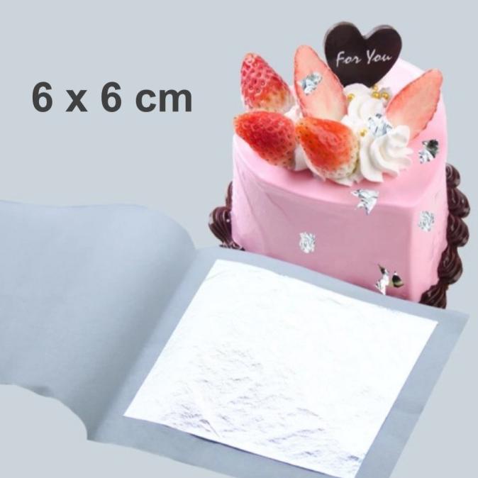 

Diskon Edible Silver Leaf Foil Sheet 6 x 6 cm Kelipatan 10 Cuci Gudang Awal Tahun