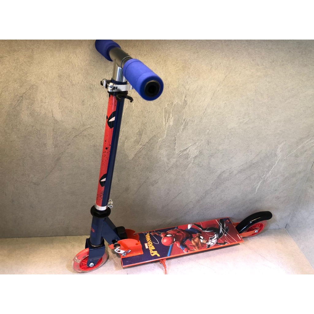 Skuter Anak Roda 2 Element Spiderman |Skuter Anak Karakter |Otoped