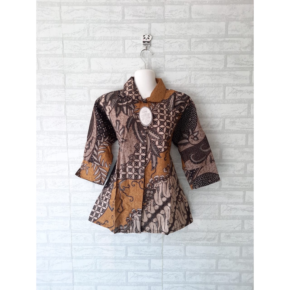 blouse seragam batik kerja