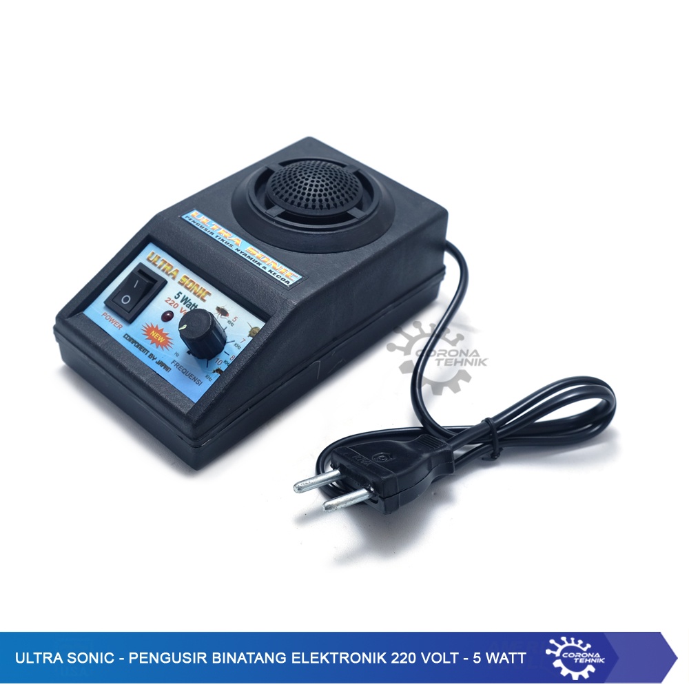 Pengusir Binatang Elektronik 220 Volt - 5 Watt - Ultra Sonic