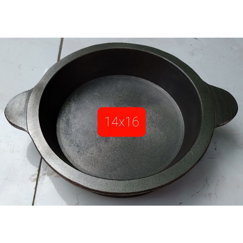 loyang martabak manis 14x16 plus tutup