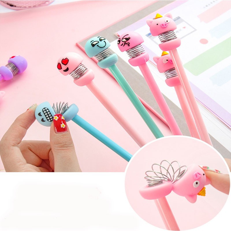 

Pulpen Emoji Karakter Smile Spring doll
