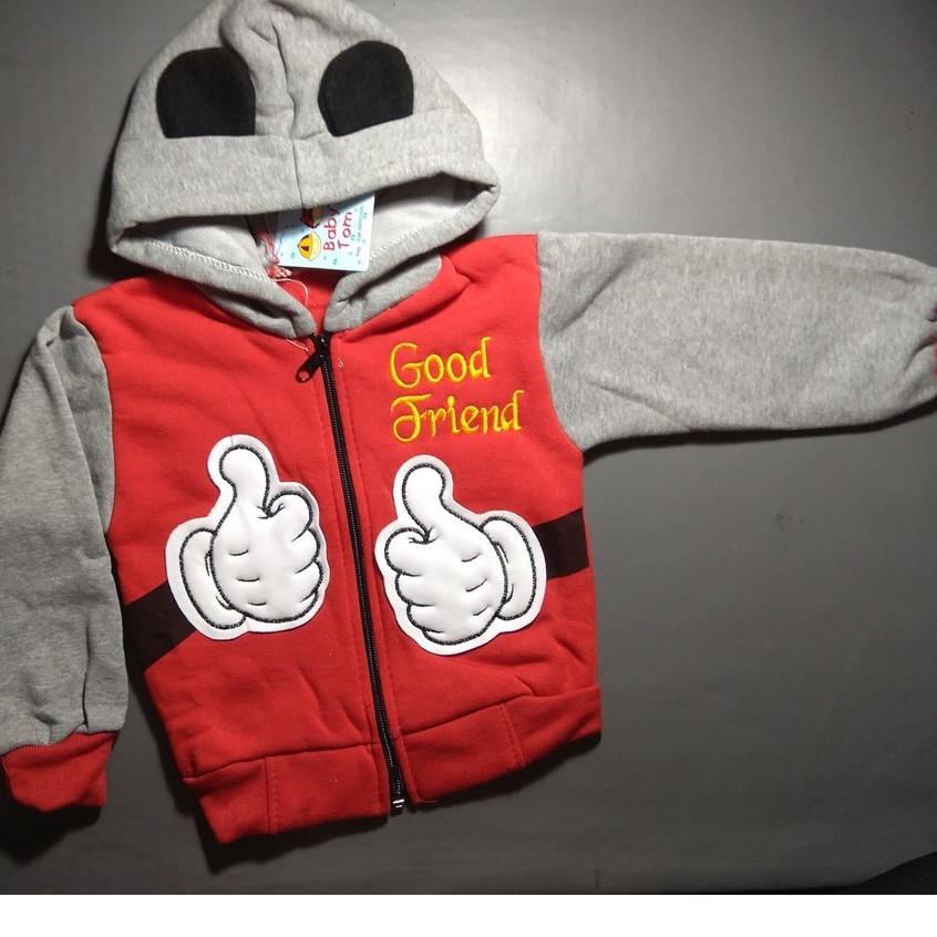 BABY TOM –  Jaket Bayi Laki Laki Karakter GoodFriend-1
