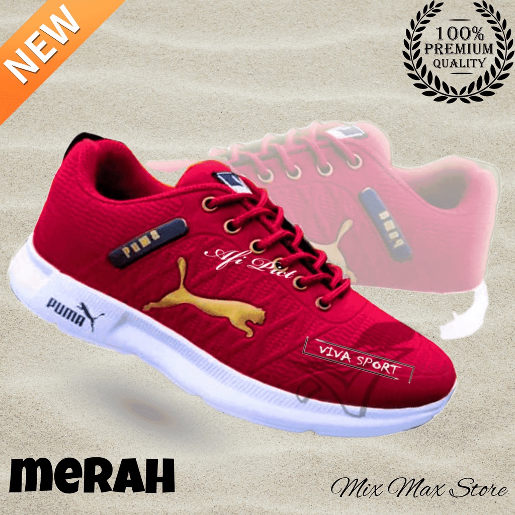 Sepatu all sneaker Sport PM_M4 Running casual pria/wanita original import