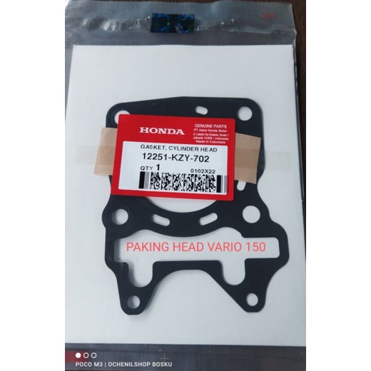 PAKING PERPAK HEAD VARIO 150 ORIGINAL GASKET CYLINDER HEAD