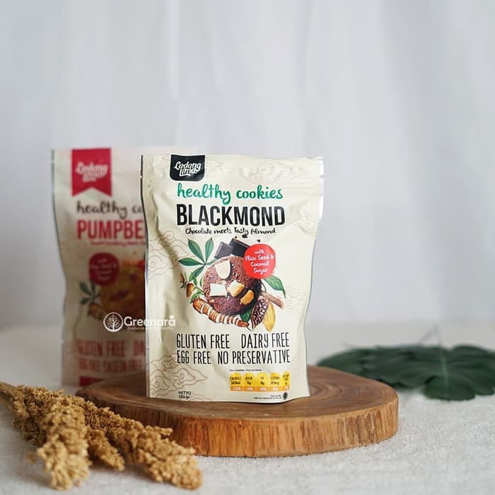 

Ladang Lima Blackmond Cookies Gluten Free 180 gram