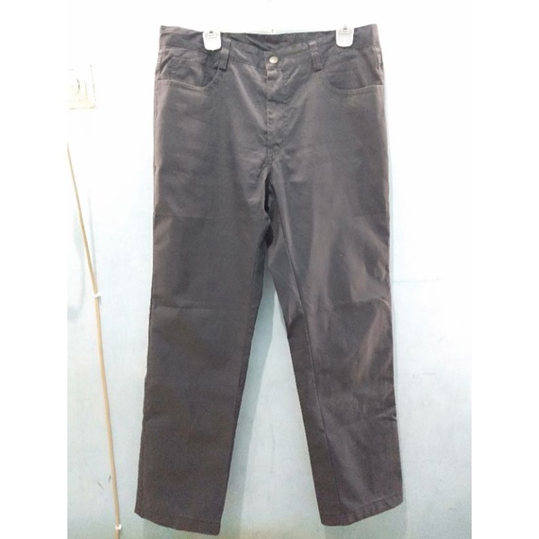 celana panjang pria brand Lacoste original - celana kerja - celana non formal kasual - second brande