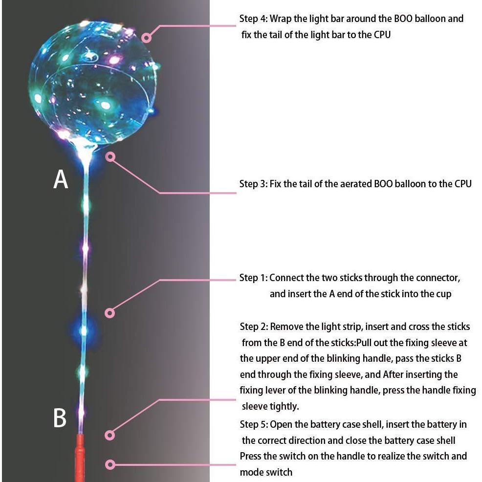 Balonasia Balon Bobo Led Pvc