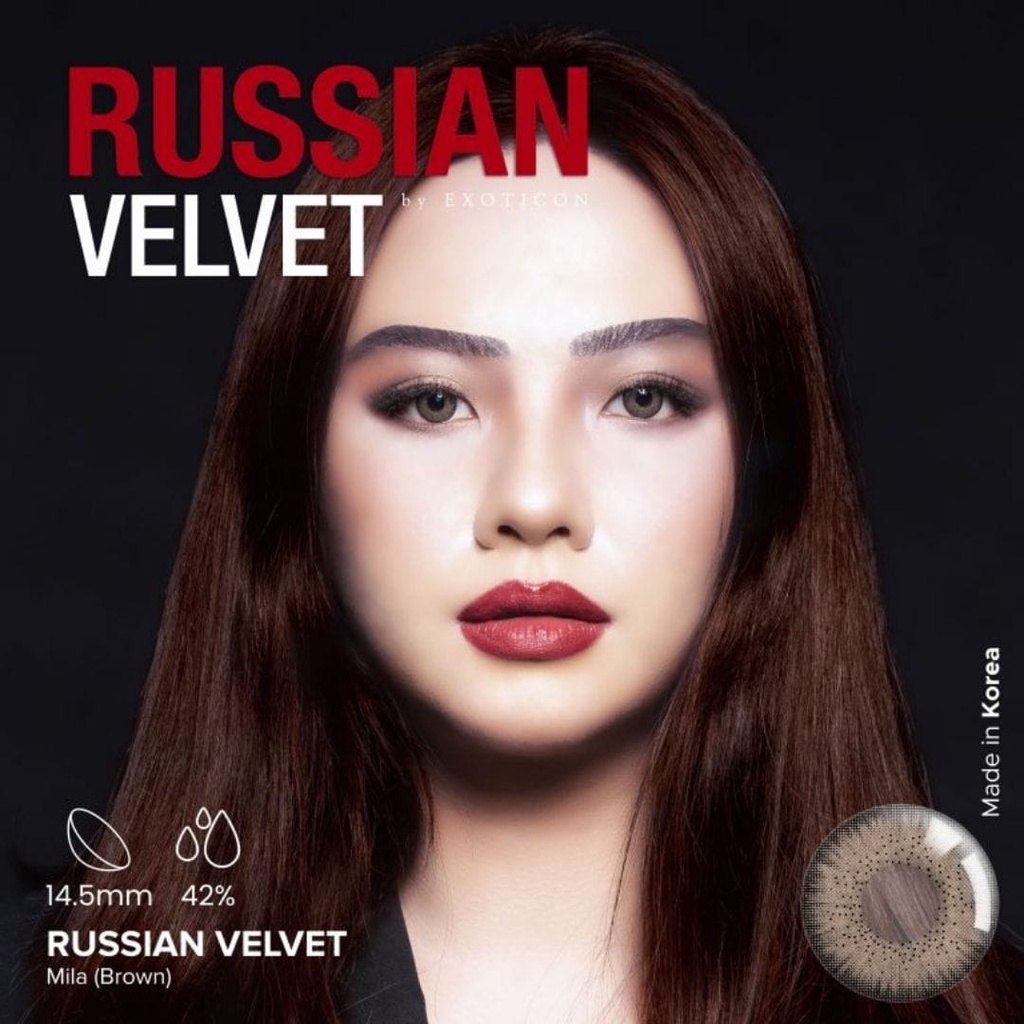 SOFTLENS WARNA X2 RUSSIAN VELVET TERBARU